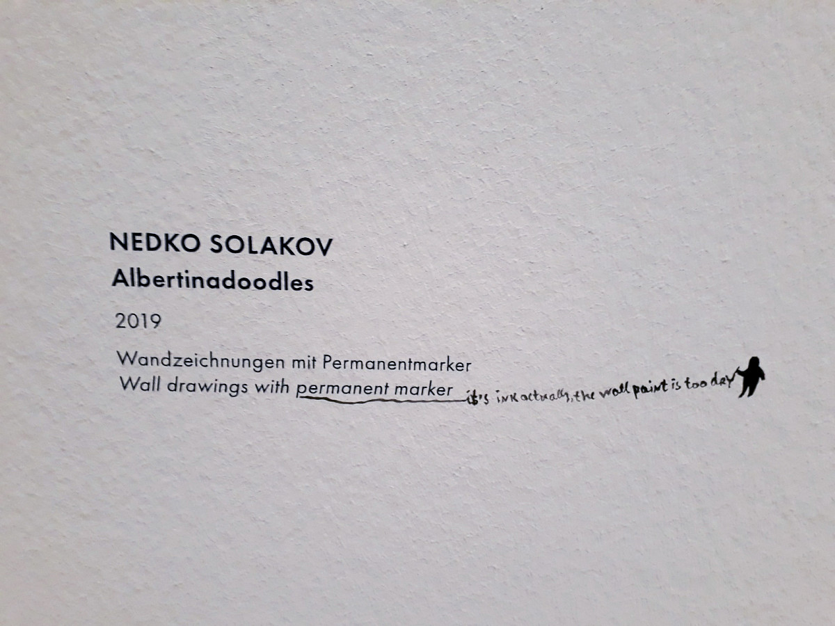 Nedko Solakov: Albertinadoodles, 2019