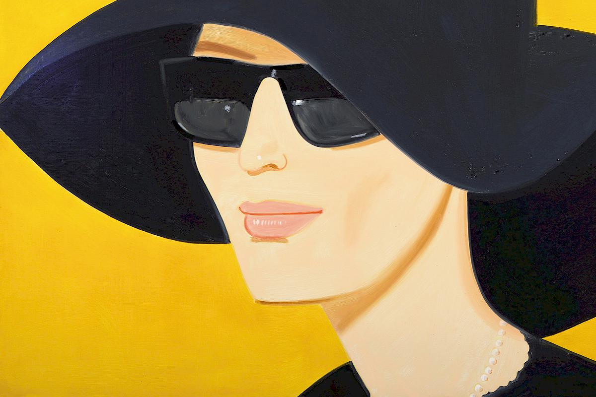 Alex Katz | Black Hat 2, 2010 | Albertina, Wien – Sammlung Batliner | © Bildrecht, Wien 2024