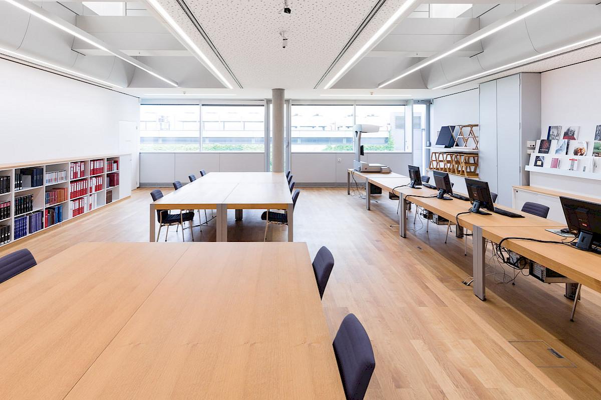 The Study Hall of the ALBERTINA Museum | Photo © Georg Molterer