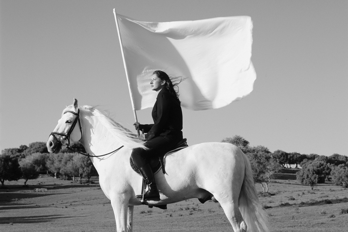 Marina Abramović | The Hero, 2001, Courtesy of the Marina Abramović Archives, and Galeria Luciana Brito © Courtesy of the Marina Abramović Archives / Bildrecht, Vienna 2025