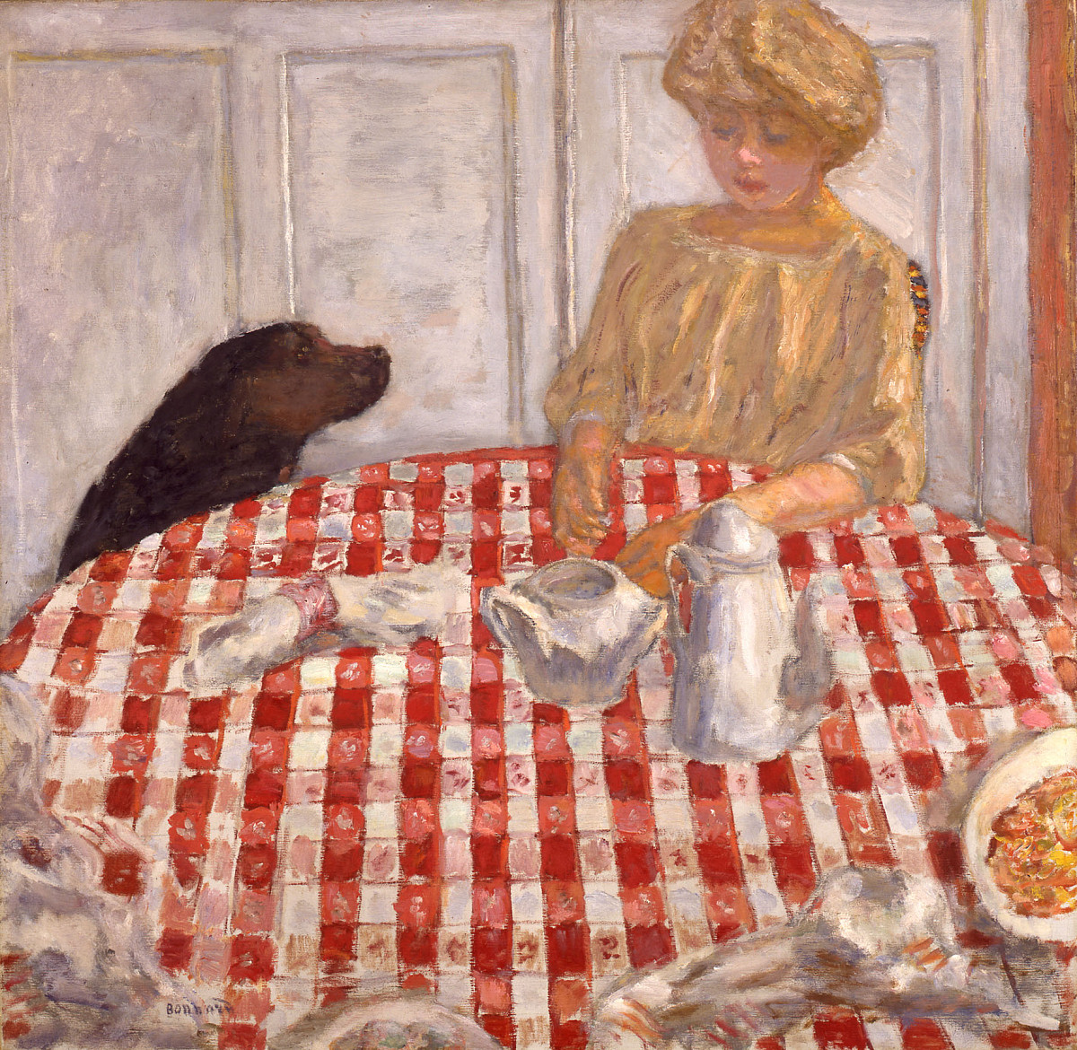 Pierre Bonnard: The Checkered Tablecloth, 1910