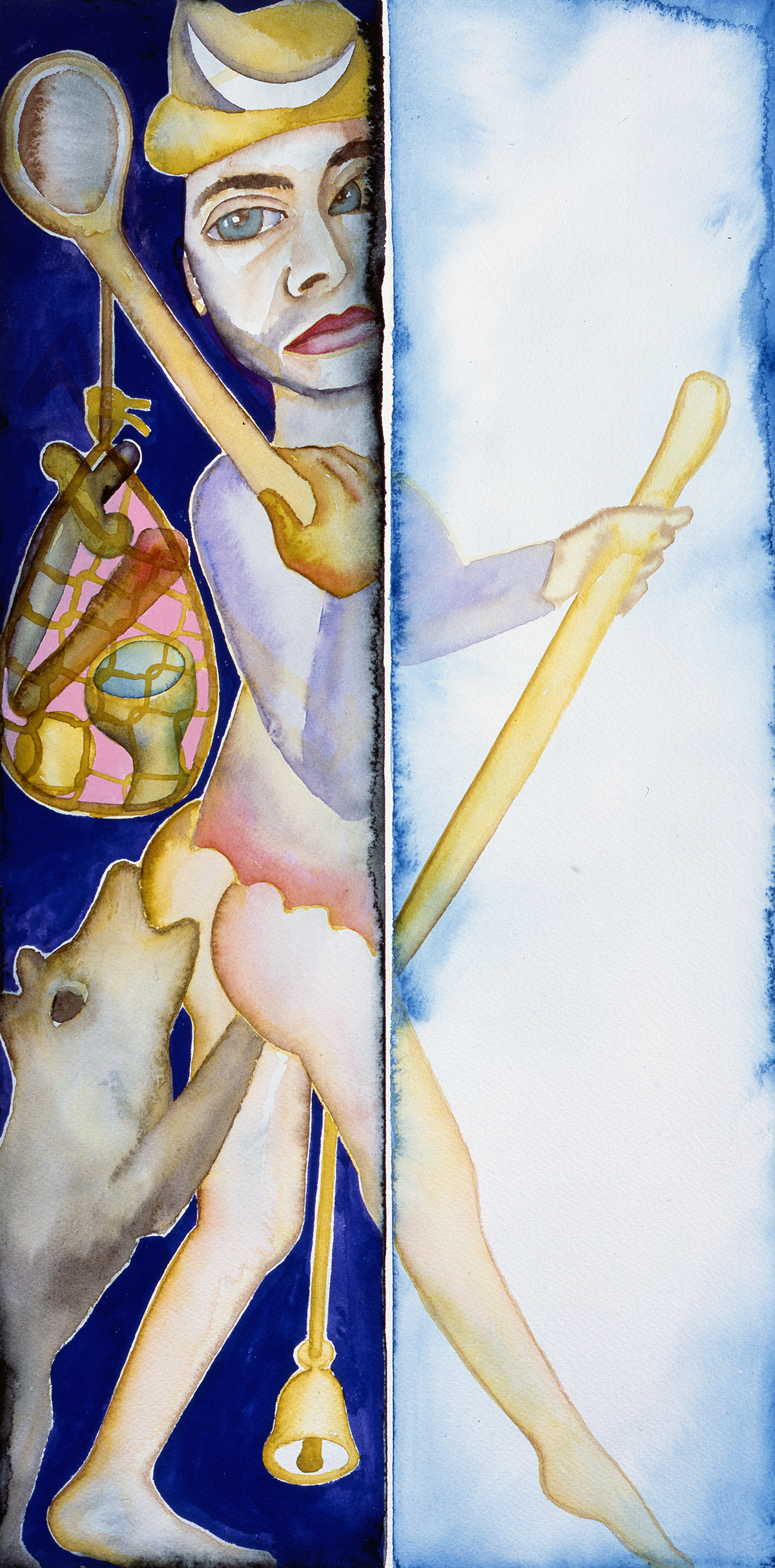 Francesco Clemente: The Fool (Self-Portrait), 2008–2011
