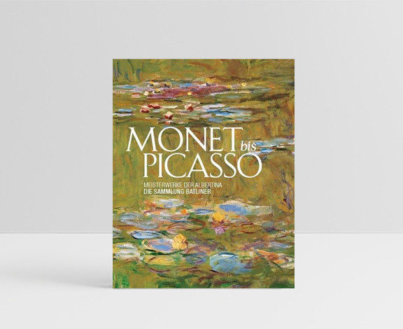 The cover of the catalog for the permanent exhibition “Monet to Picasso.” Click to go to the shop.
