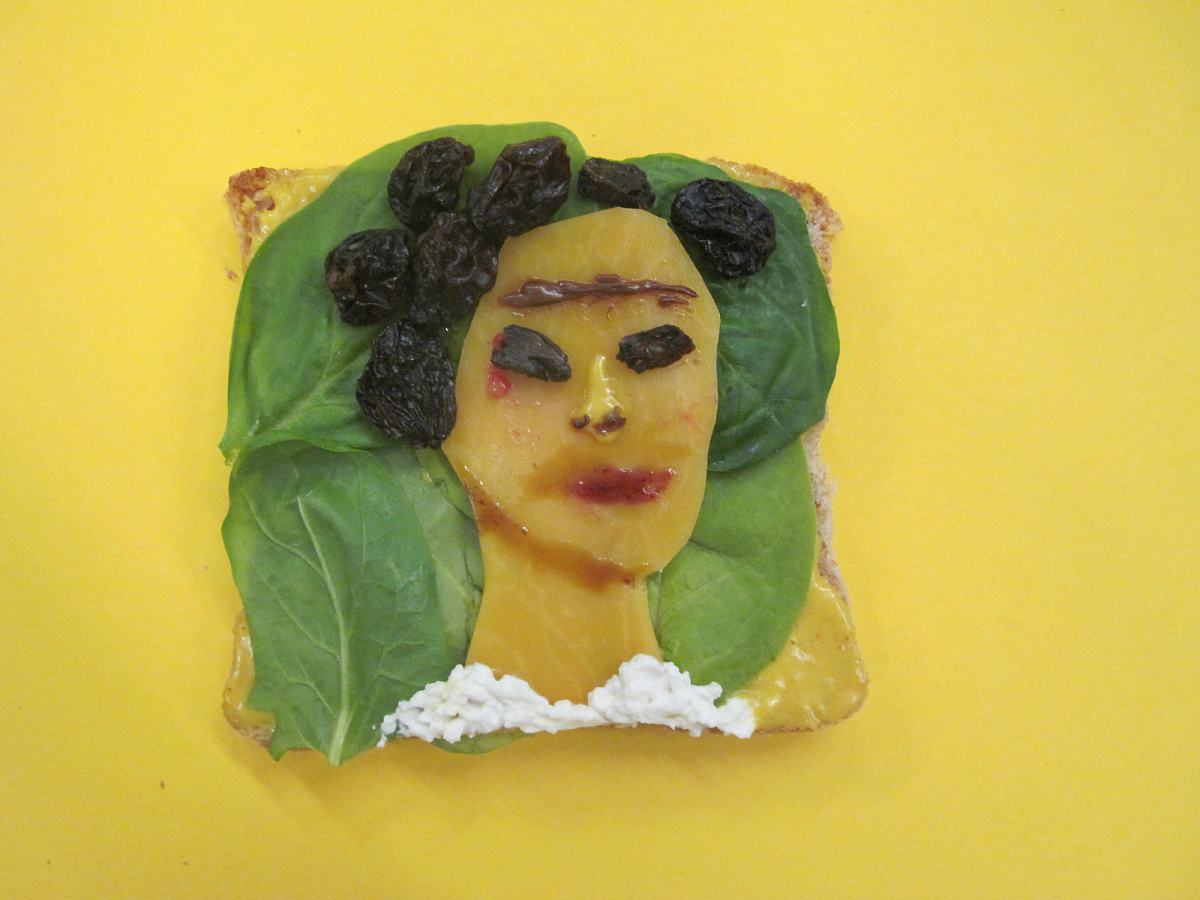 Frida Kahlo als Toast