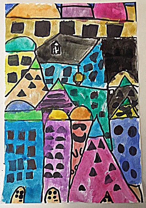 Häuser nebeneinander