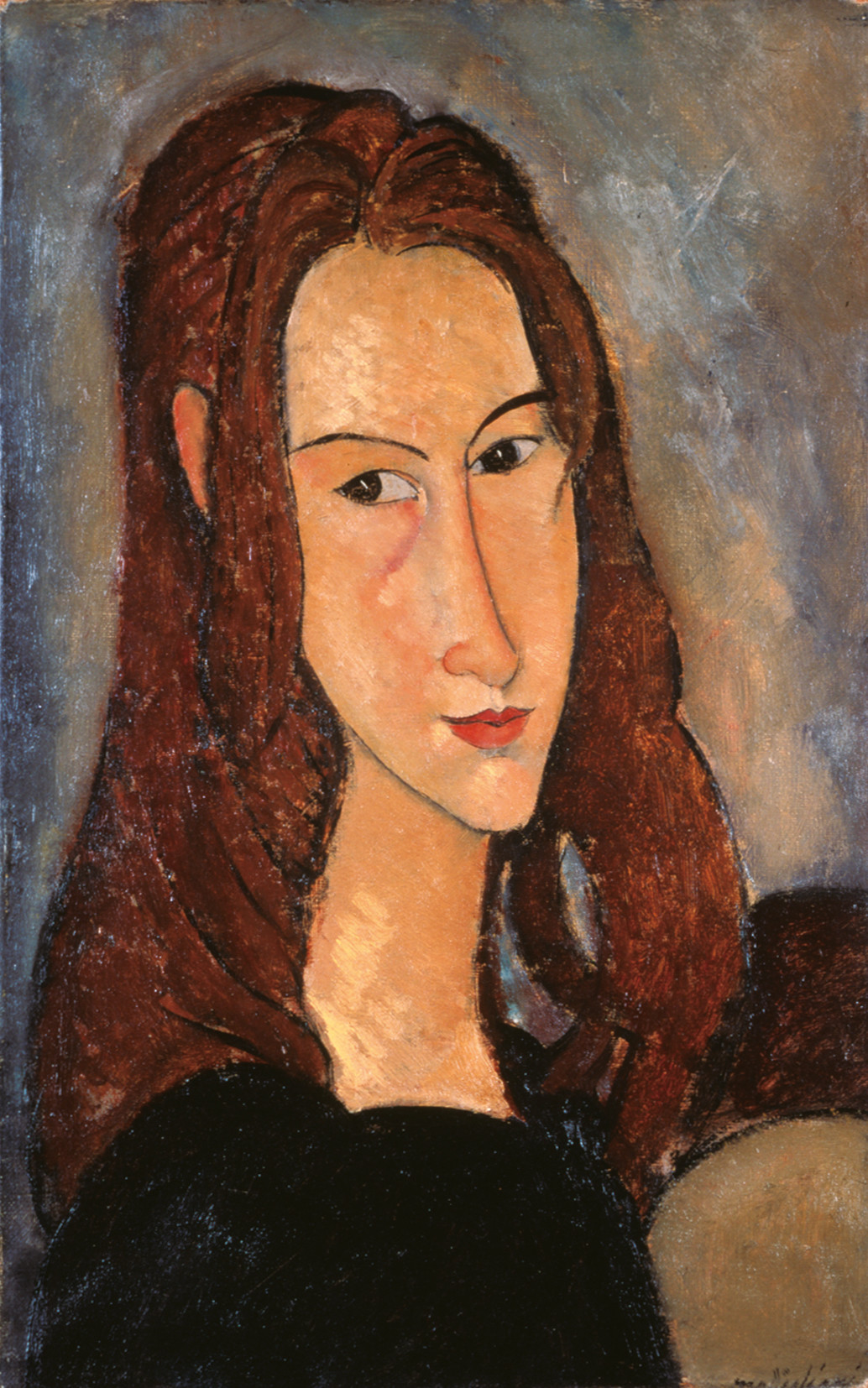 Amedeo Modigliani: Red-Haired Girl, 1918
