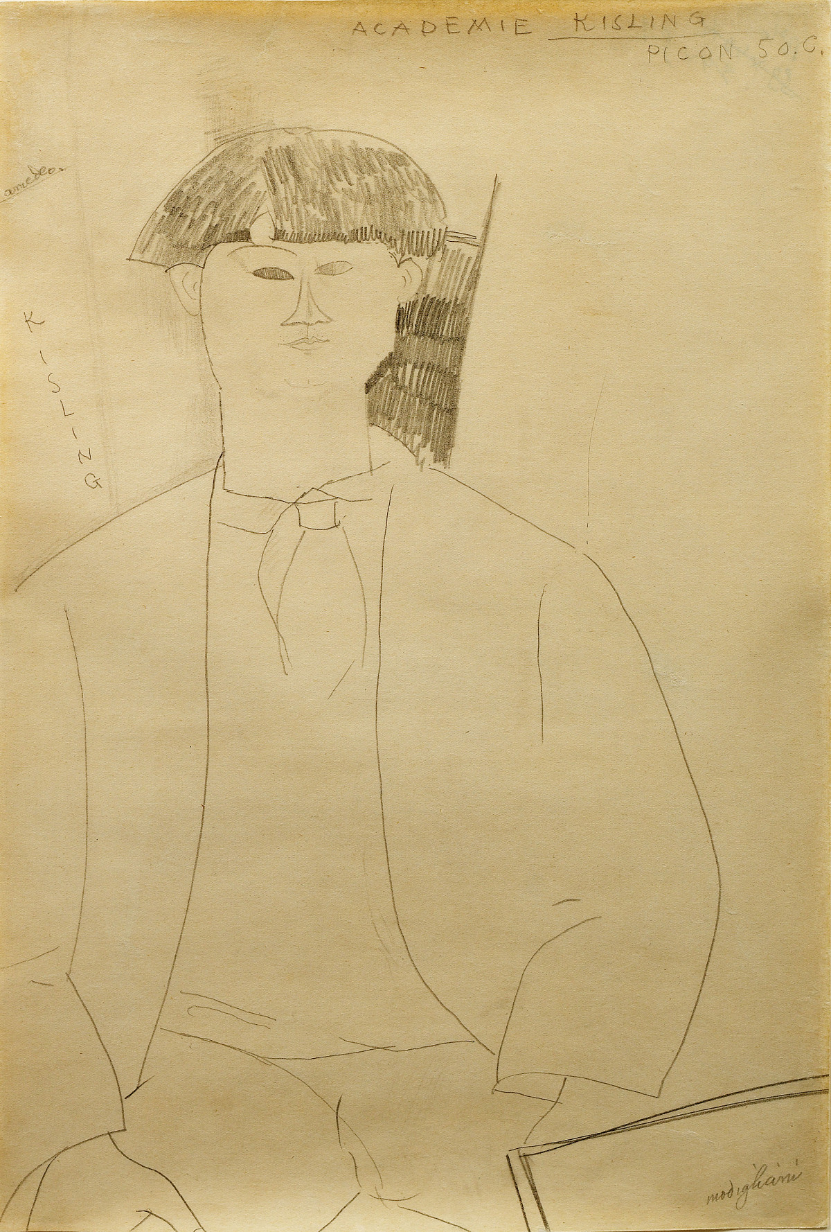 Amedeo Modigliani: Moise Kisling, 1916