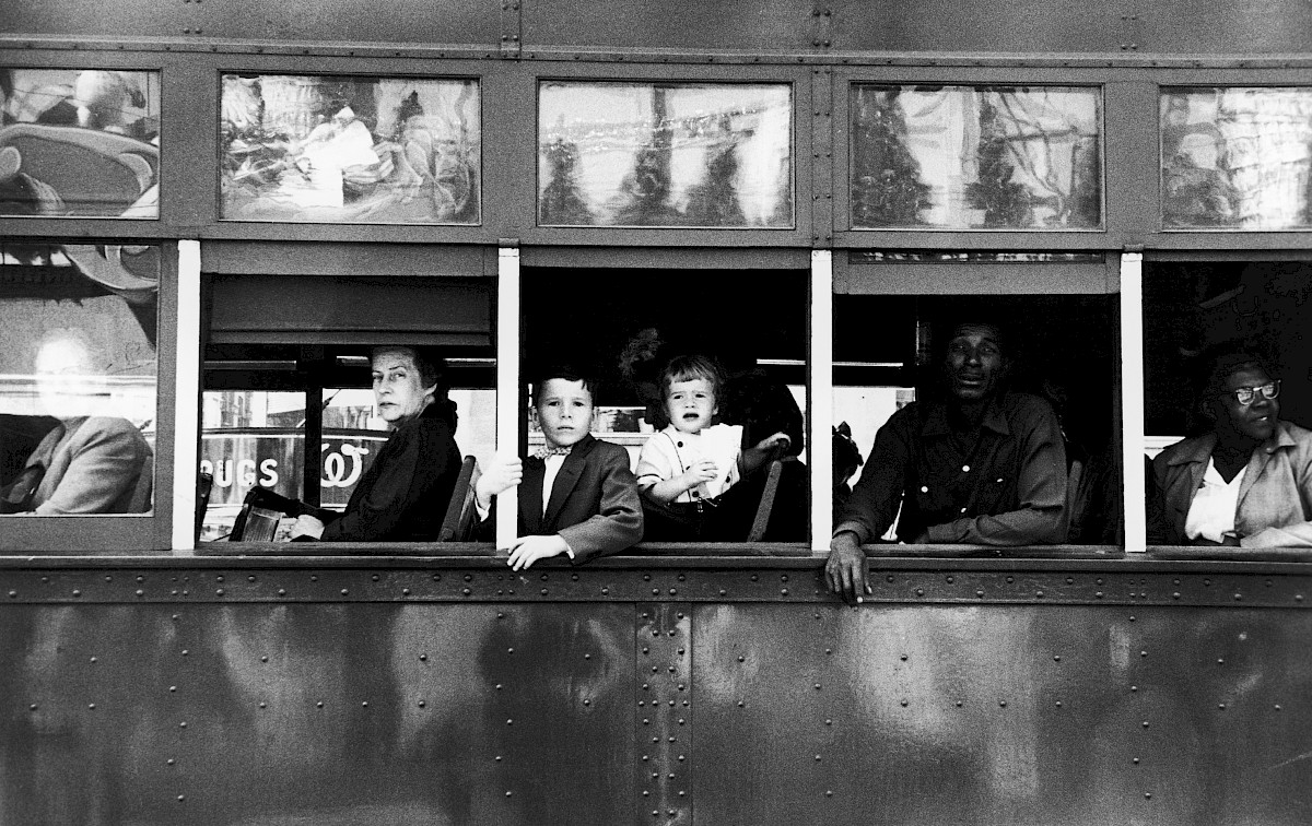 Robert Frank: Trolley – New Orleans, 1956