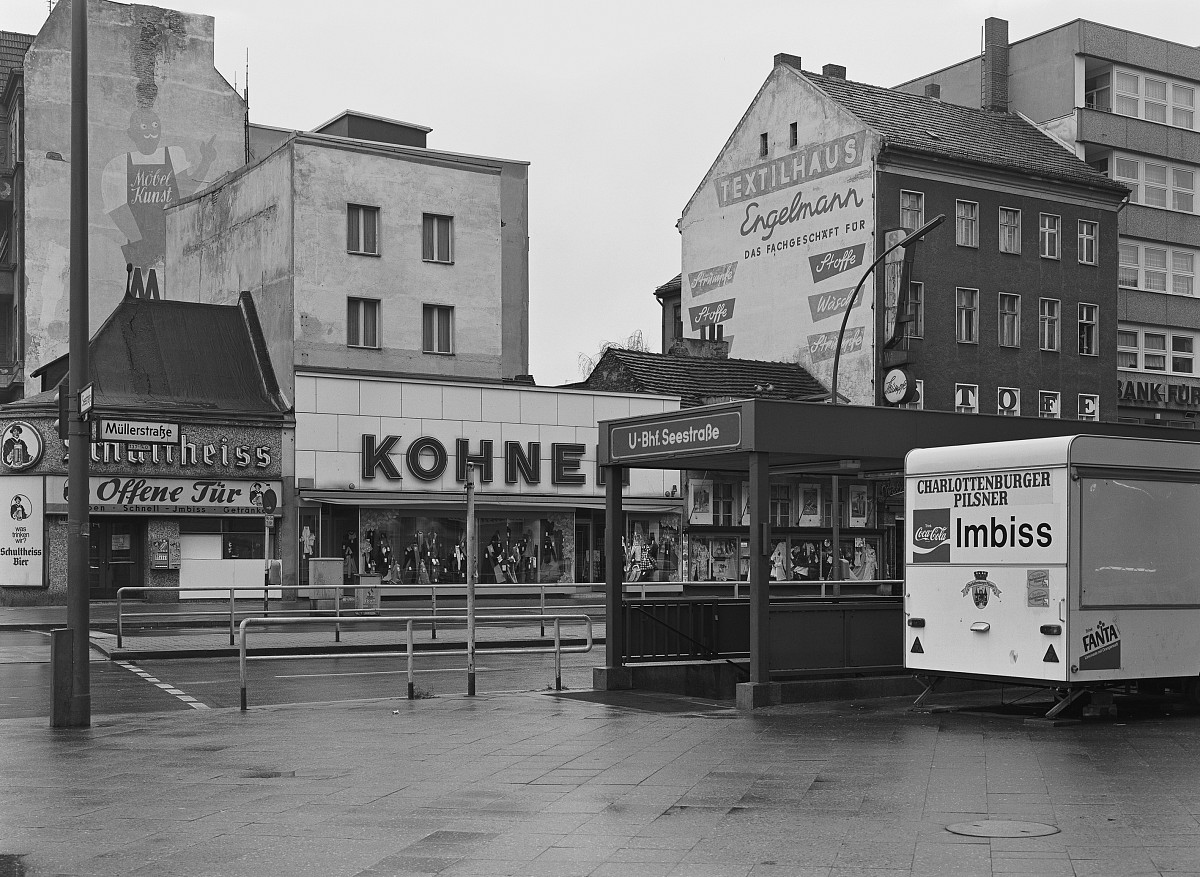 Michael Schmidt: Müller-Ecke Seestraße, from Berlin-Wedding, 1976-1978