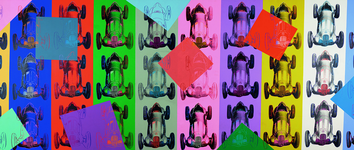 Andy Warhol: Mercedes-Benz Formel Rennwagen W125, 1987