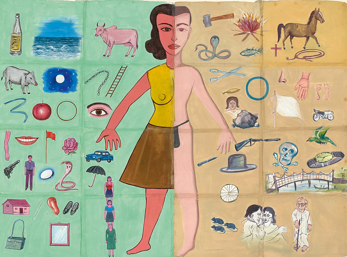 Francesco Clemente: Hermaphrodite, 1985