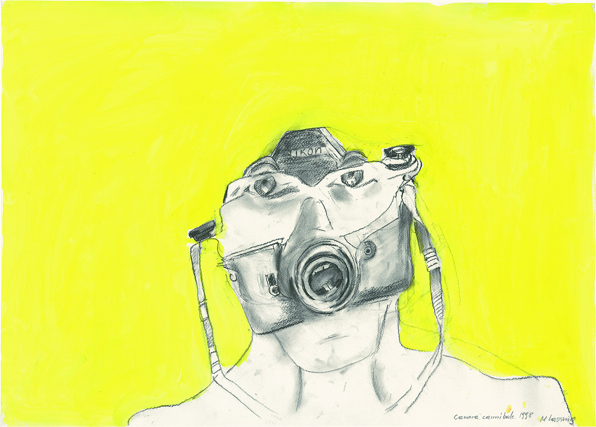 Maria Lassnig: Camera Cannibale, 1998