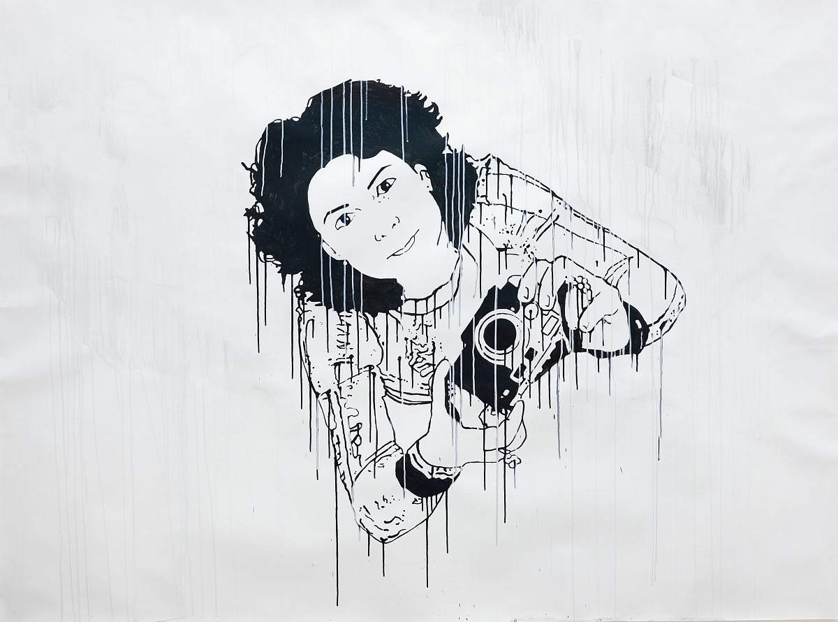 Eva Schlegel: Untitled (Self-Portrait), 2013