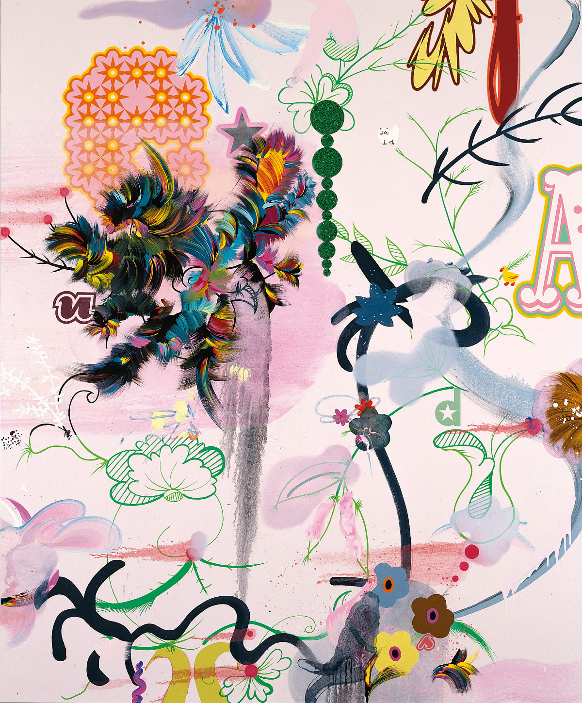 Fiona Rae: Wonderland, 2004