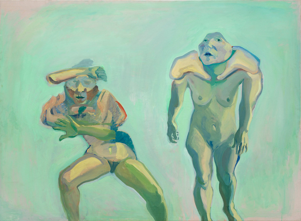 Maria Lassnig: Die Last des Fleisches, 1973