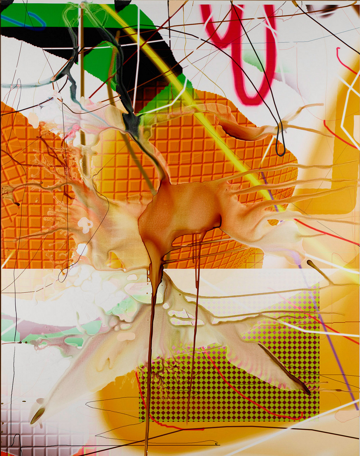 Albert Oehlen: U.D.O. 9, 2005