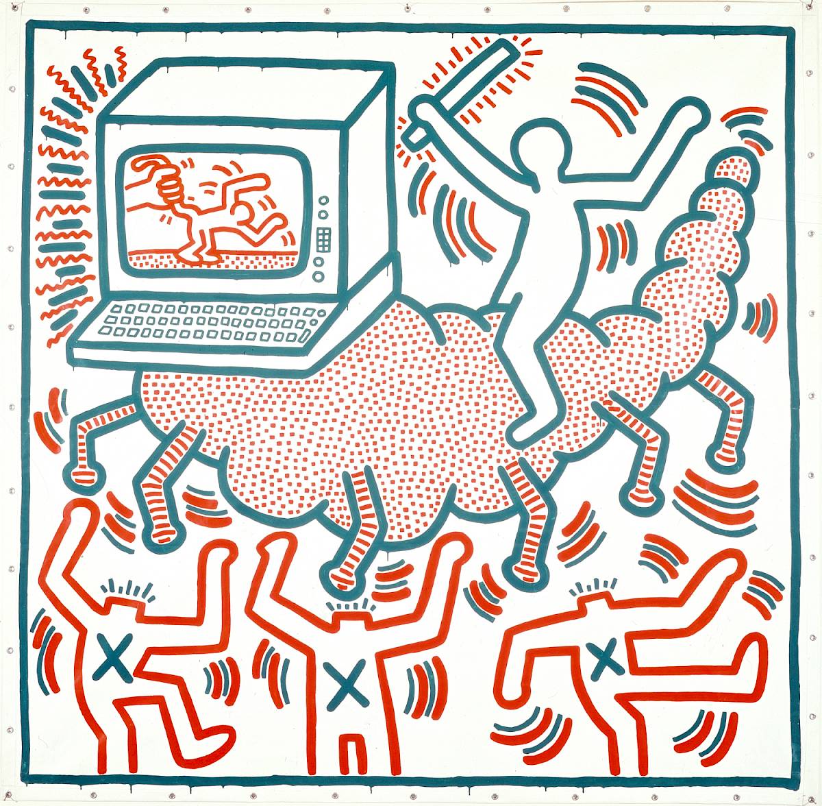 Keith Haring: Ohne Titel, 1983