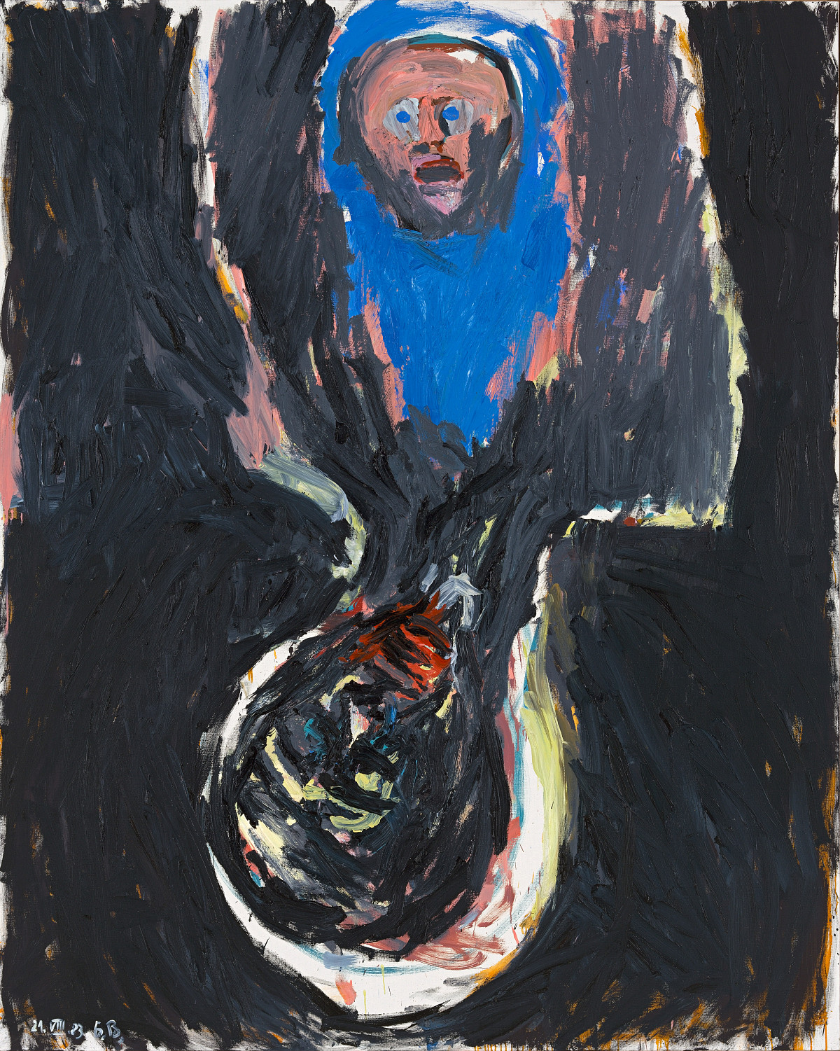 Georg Baselitz: Edvard's Ghost, 1983