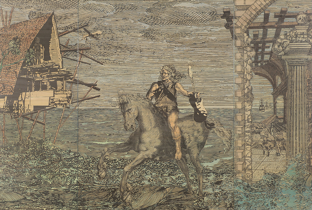 Hans Weigand: Rider in the Storm..., 2019