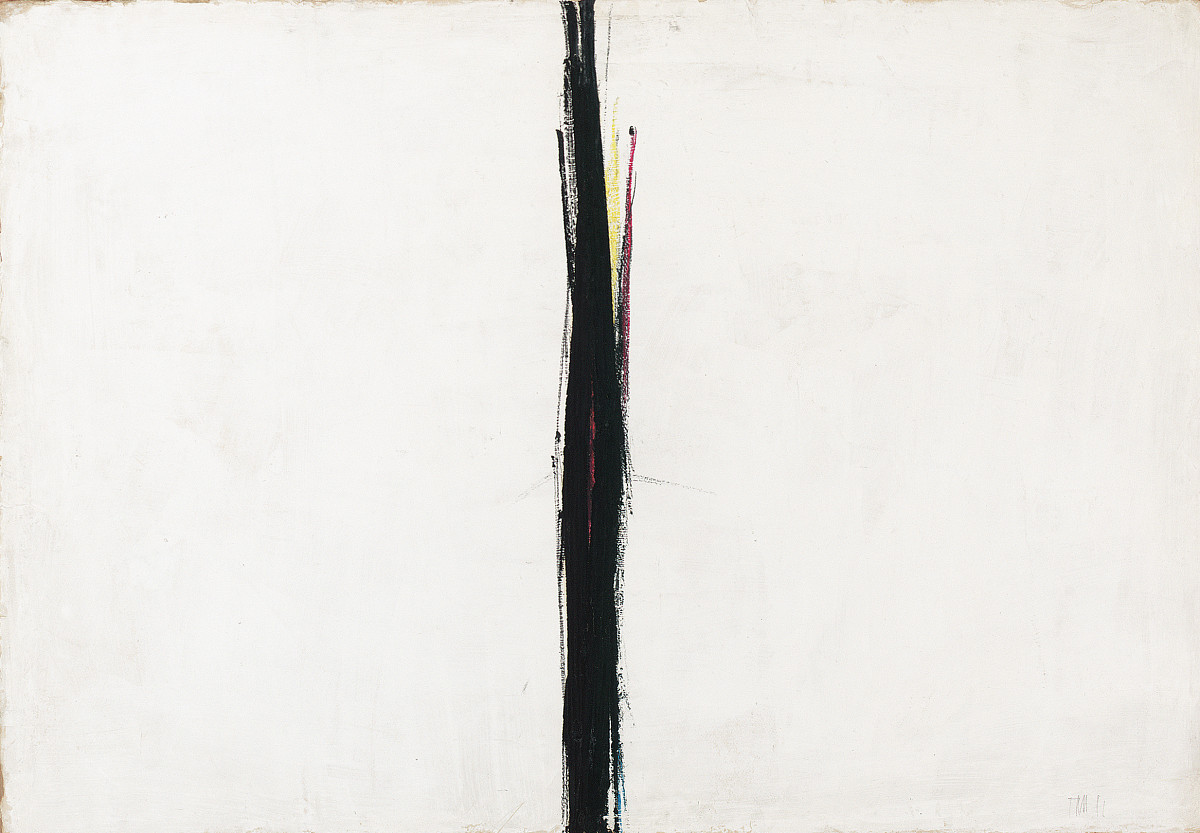Arnulf Rainer: Vertikalgestaltung, 1951