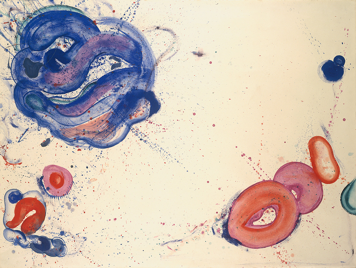 Sam Francis: Ohne Titel, 1962