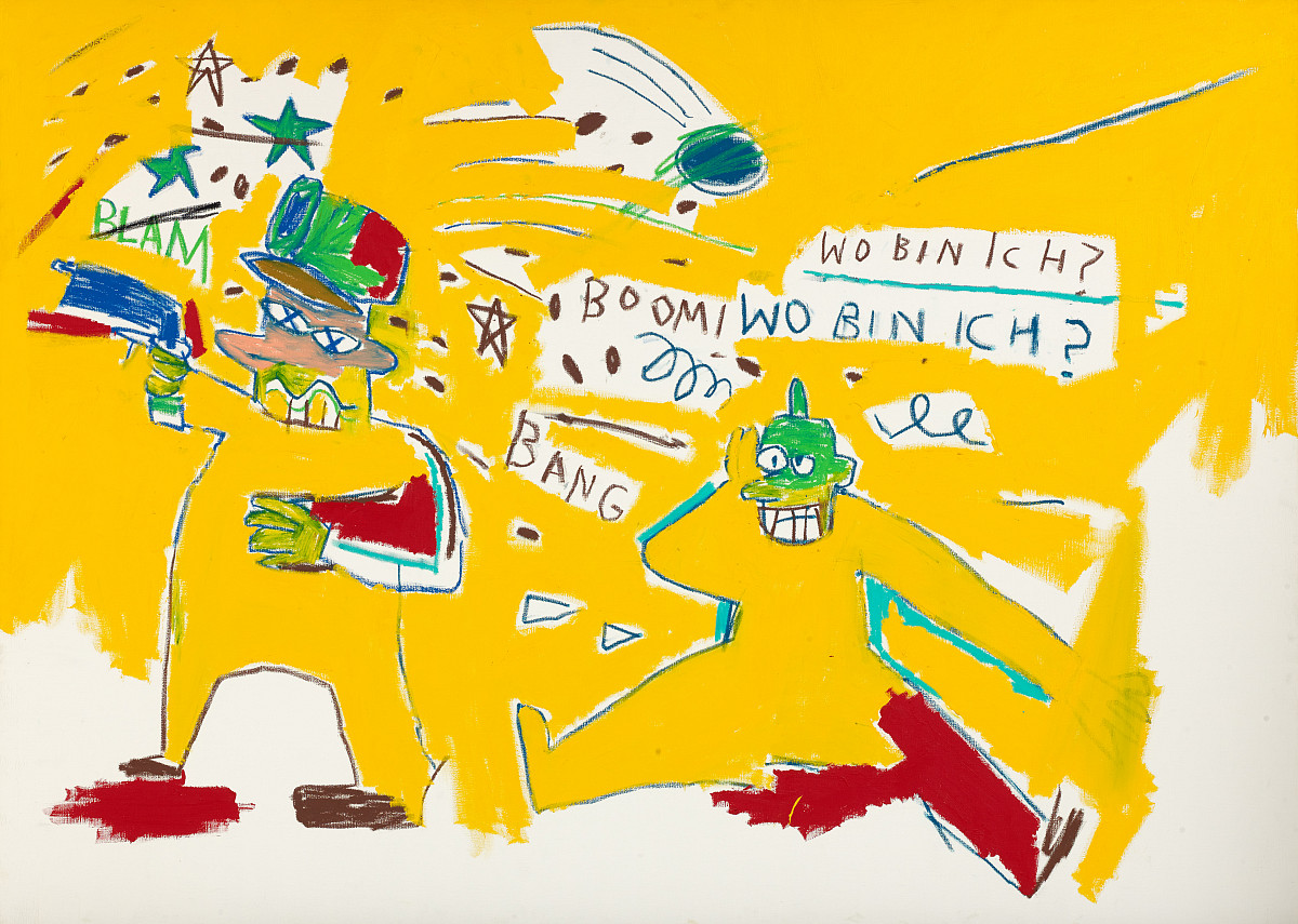 Jean-Michel Basquiat: Untitled (Infantry), 1983