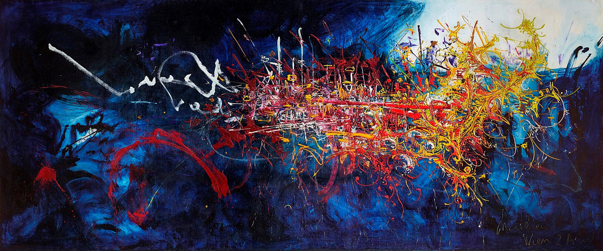 Georges Mathieu: Hommage au Connétable de Bourbon, 1959