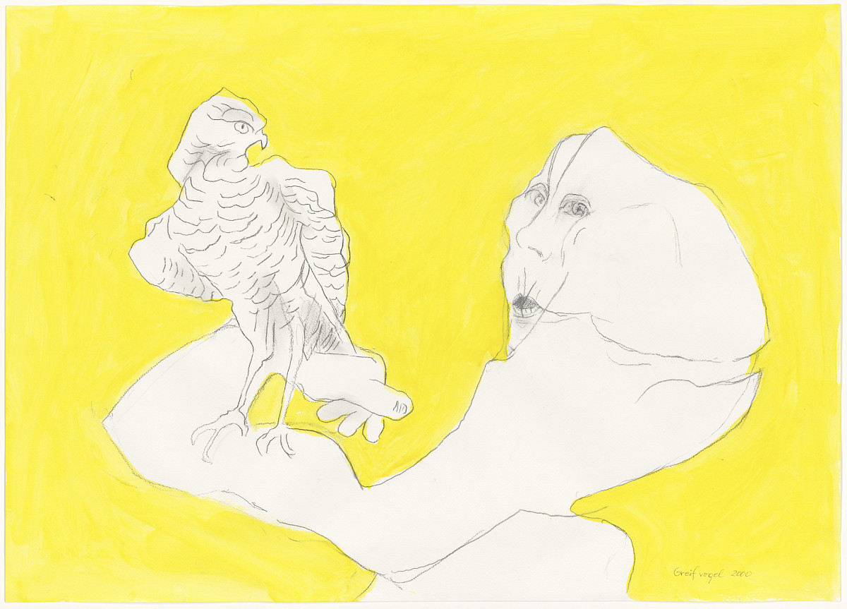 Maria Lassnig: Bird of Prey, 2000