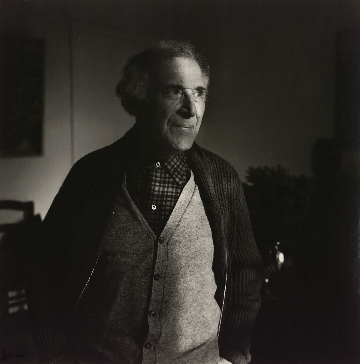 Franz Hubmann: Marc Chagall, 1957, Abzug 1999