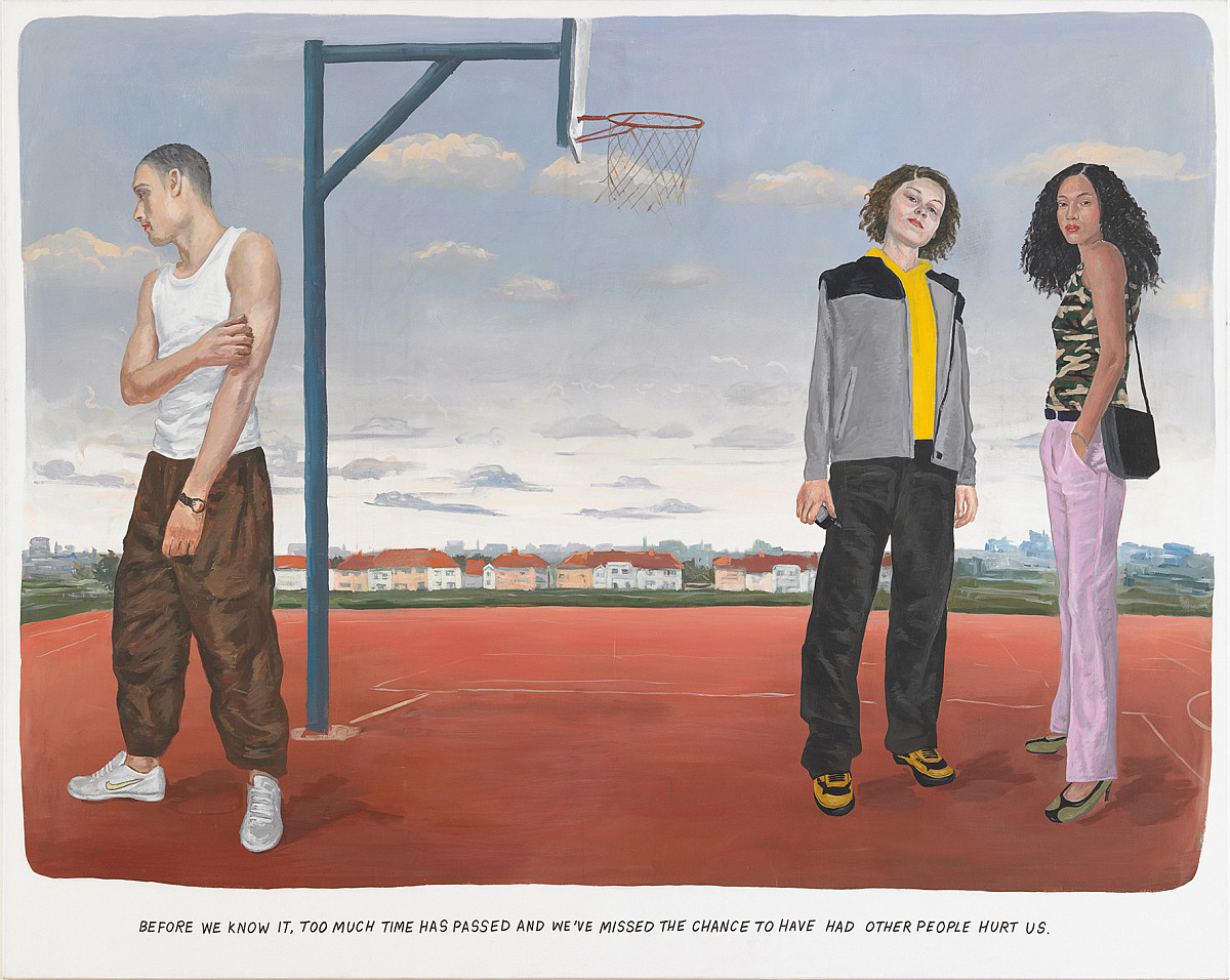 Muntean / Rosenblum: Untitled ("Before we know it…"), 2000