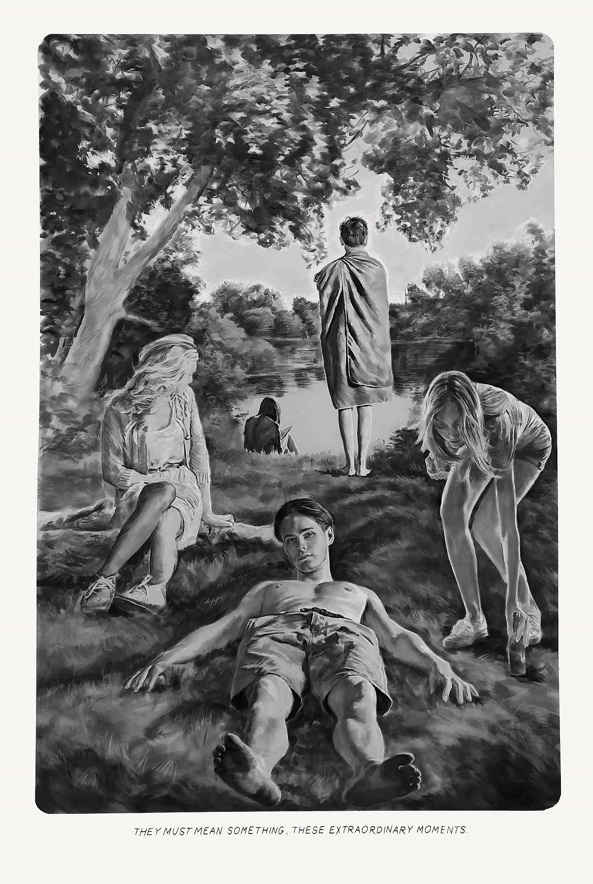 Muntean / Rosenblum: Untitled ("They must mean something…"), 2021