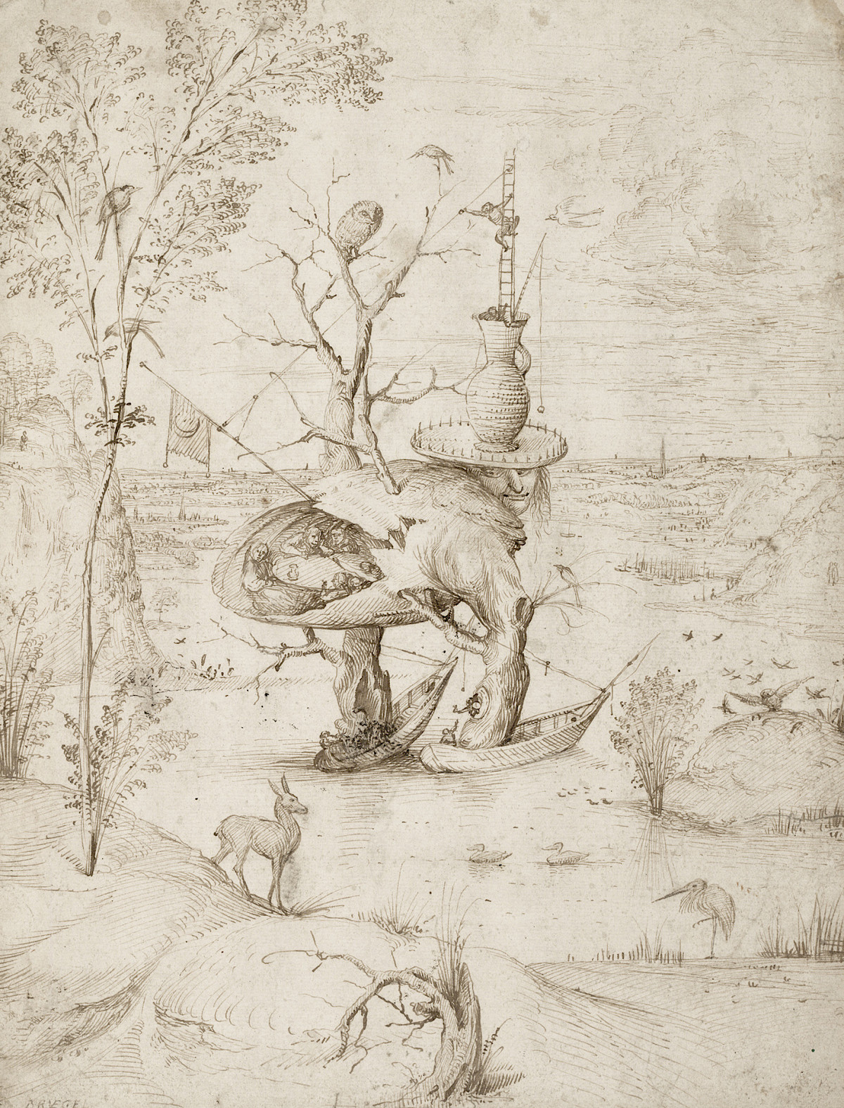 Hieronymus Bosch: The Tree Man, ca. 1500