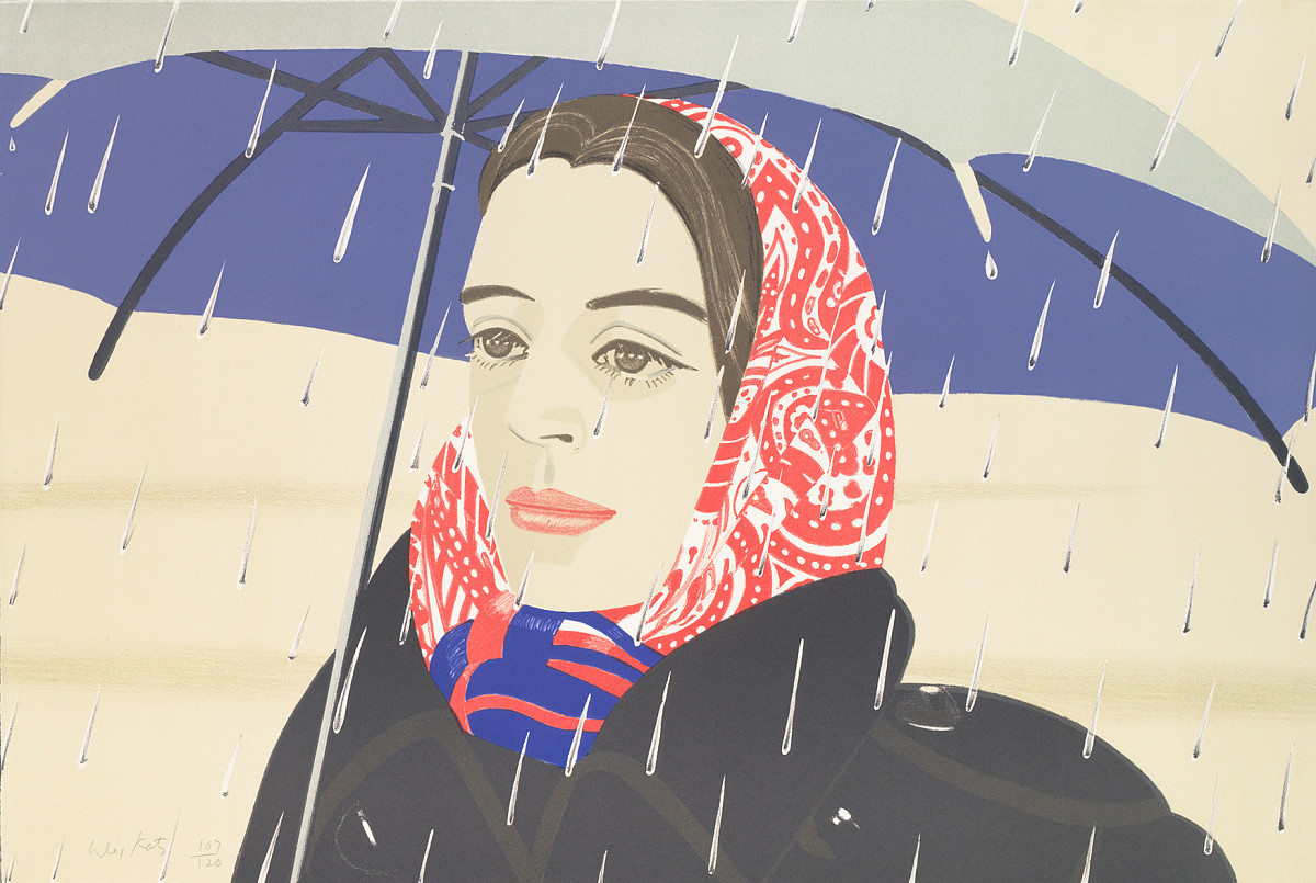 Alex Katz: Blue Umbrella, 1979-80