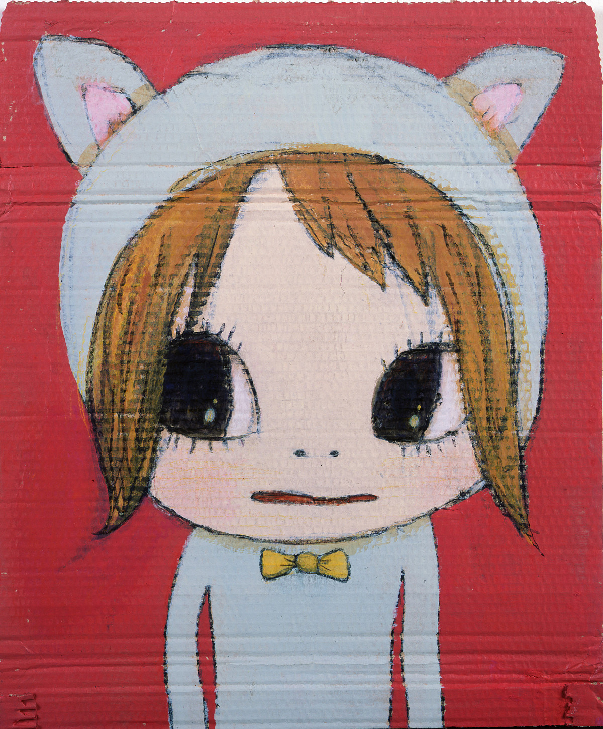 Yoshitomo Nara: Untitled (Kitty in Pink), 2007