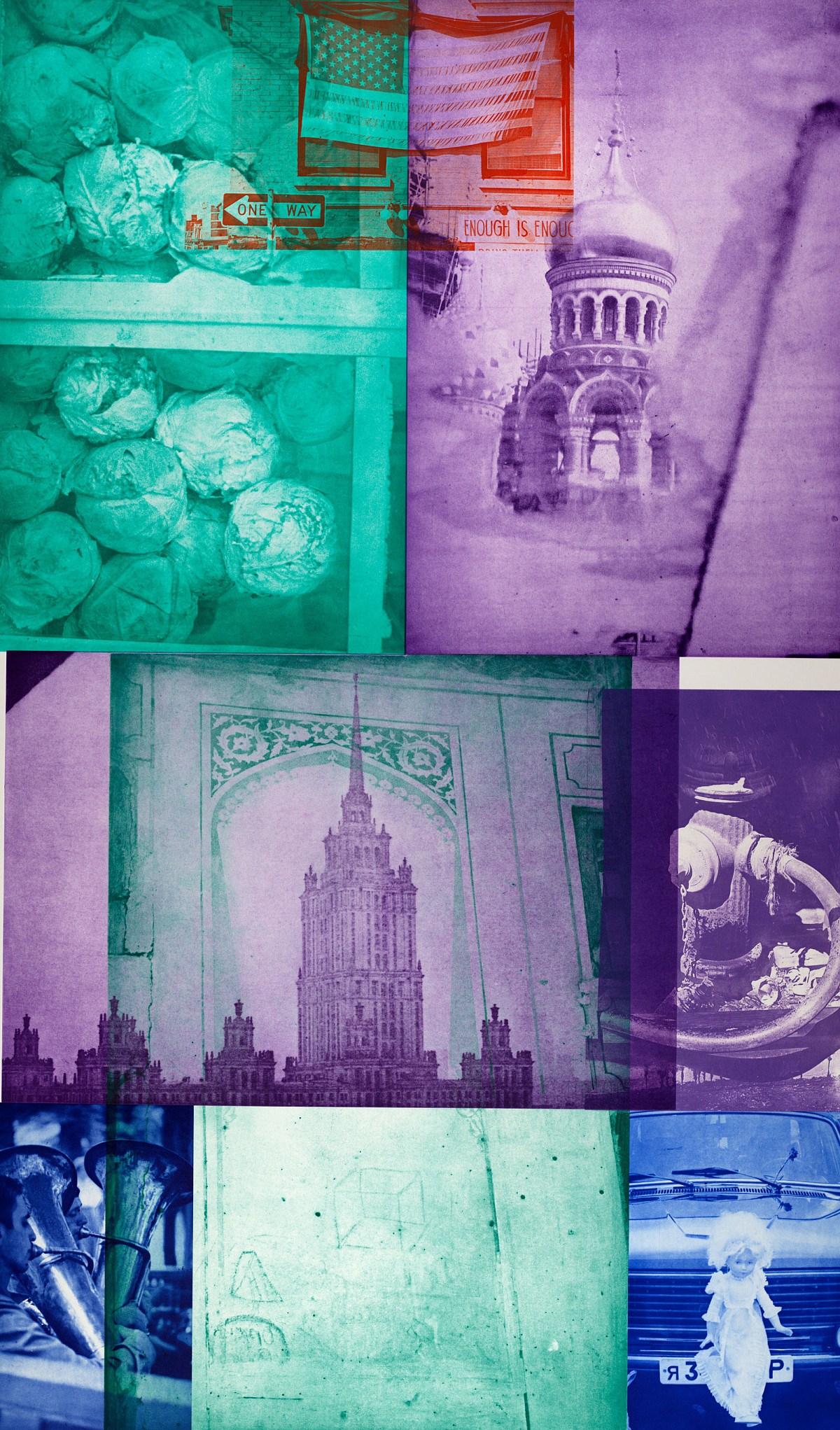 Robert Rauschenberg: Soviet / American Array IV, 1988-1990