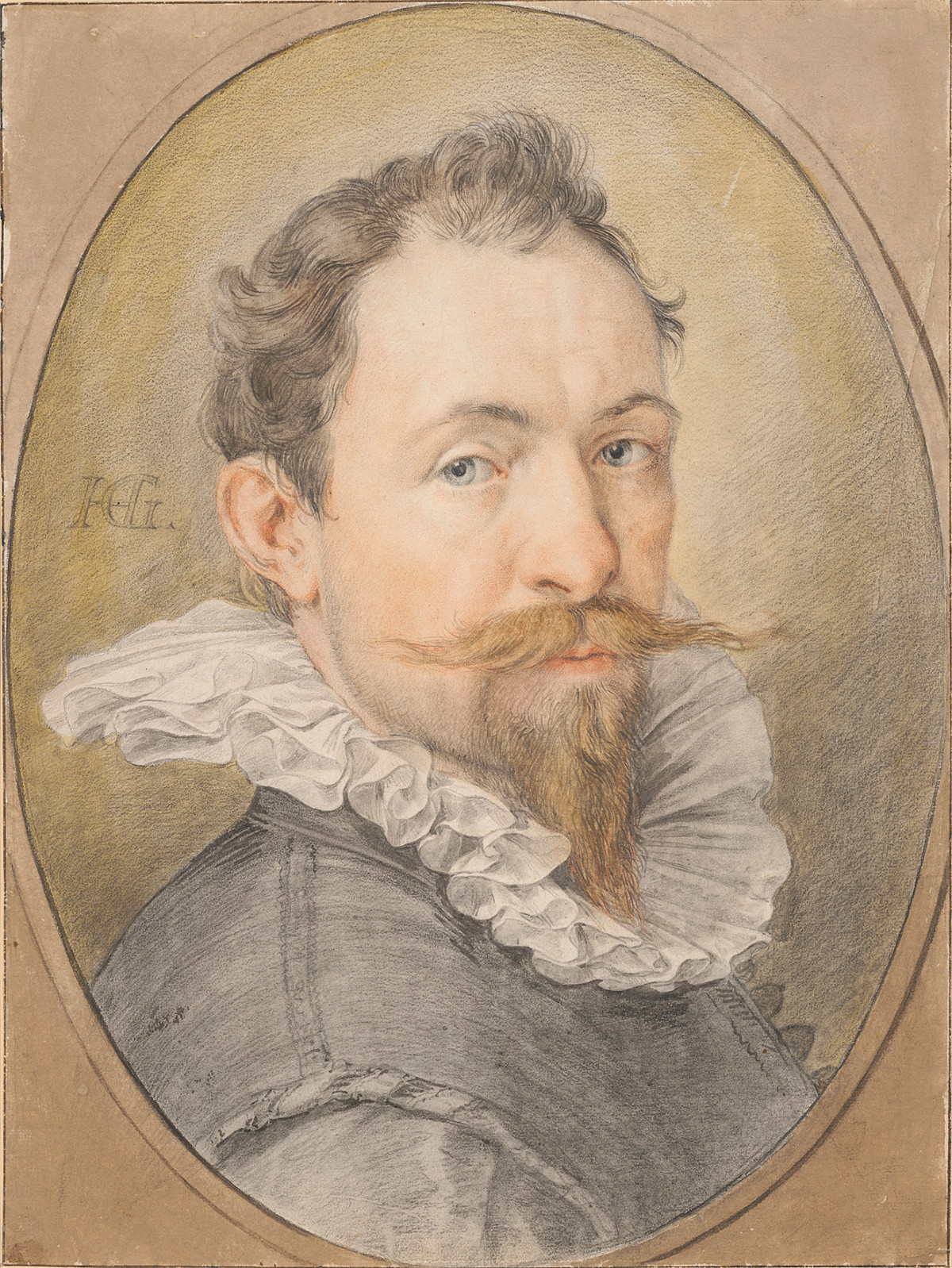 Hendrick Goltzius: Self-Portrait, um 1593–1595