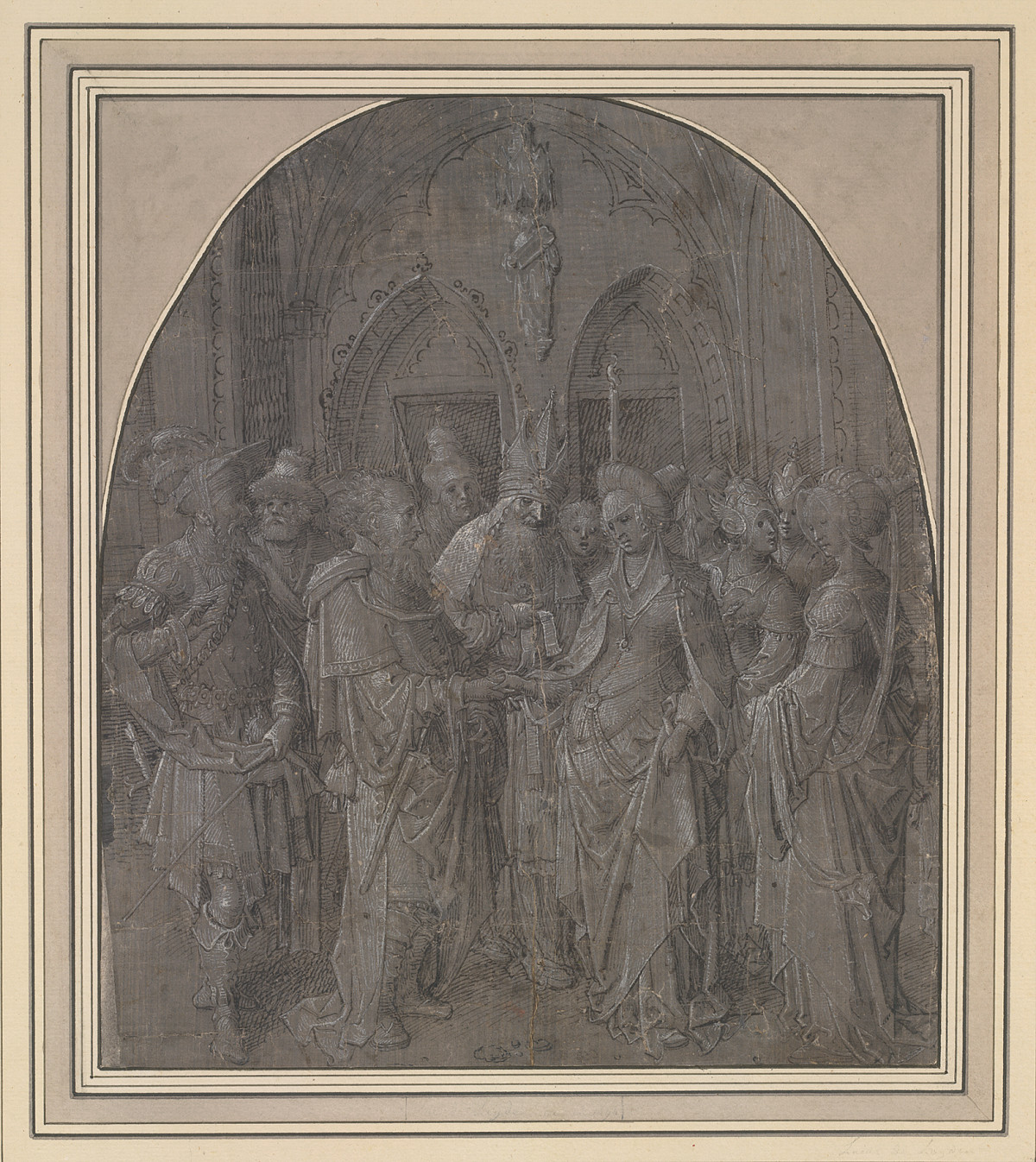 Jan de Beer: The Marriage of the Virgin, um 1515–1520