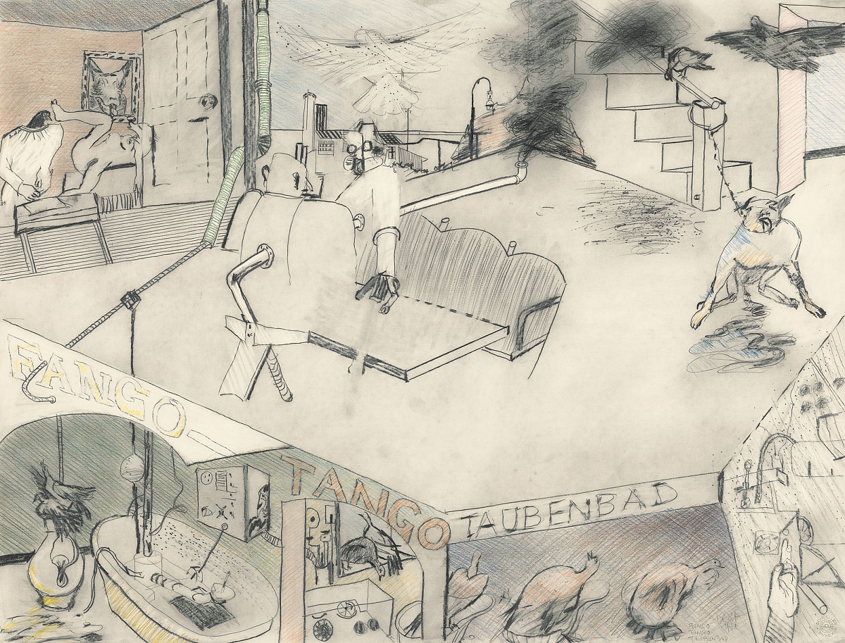 Karl Anton Fleck: FANGO TANGO TAUBENBAD, 1971