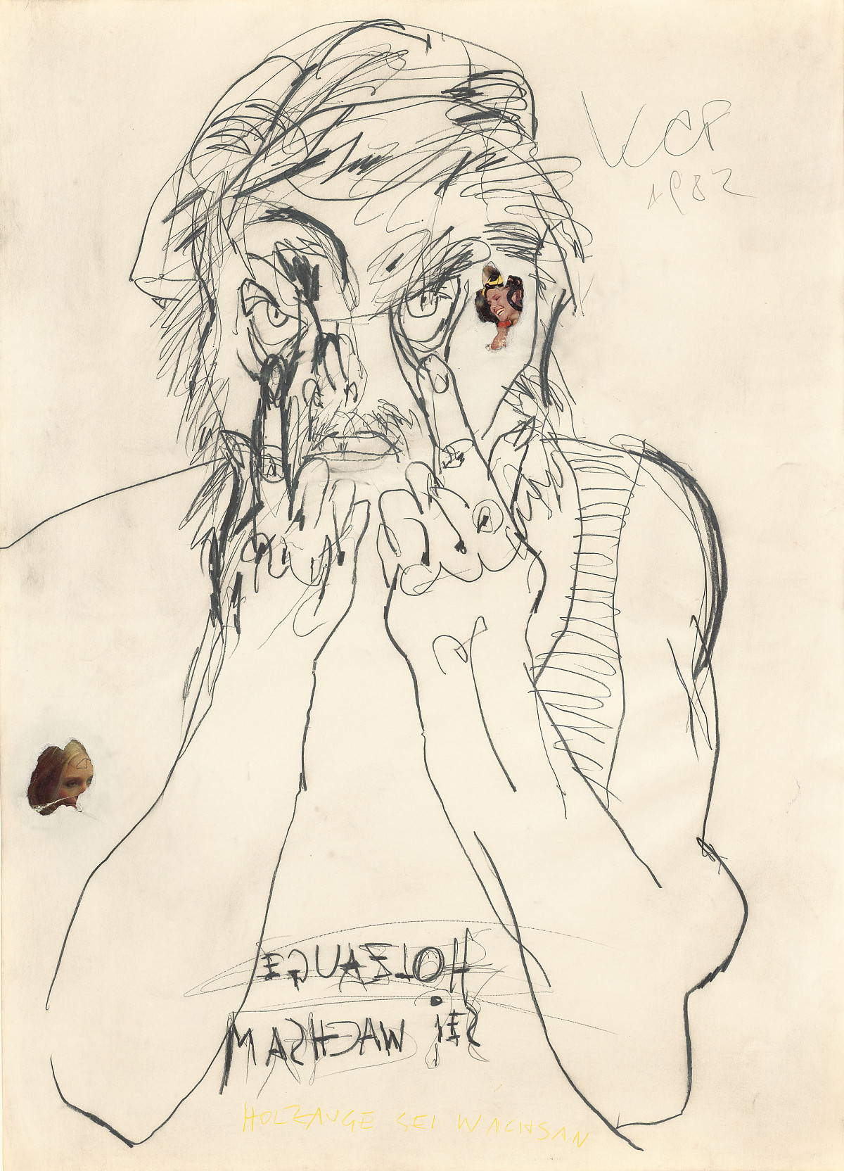 Karl Anton Fleck: HOLZAUGE SEI WACHSAM, 1982