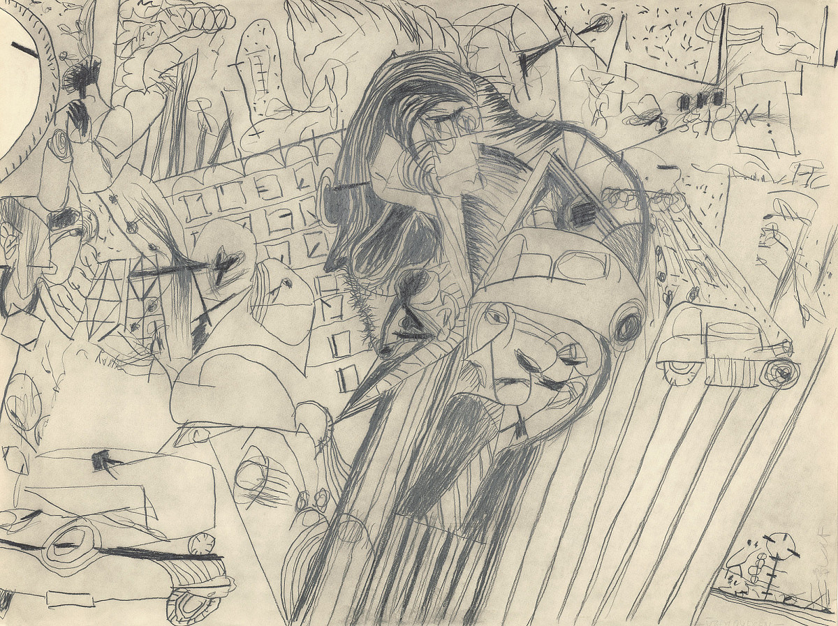 Karl Anton Fleck: ÜBERQUEREN, 1967