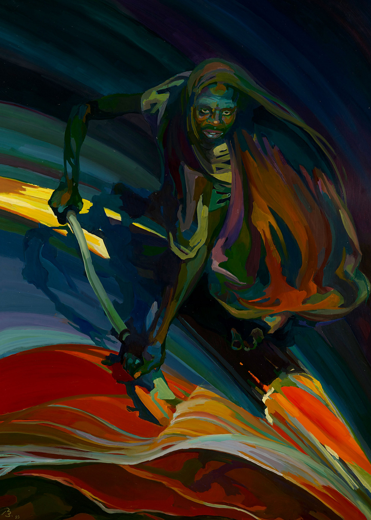 Ruth Baumgarte: The African, 1993