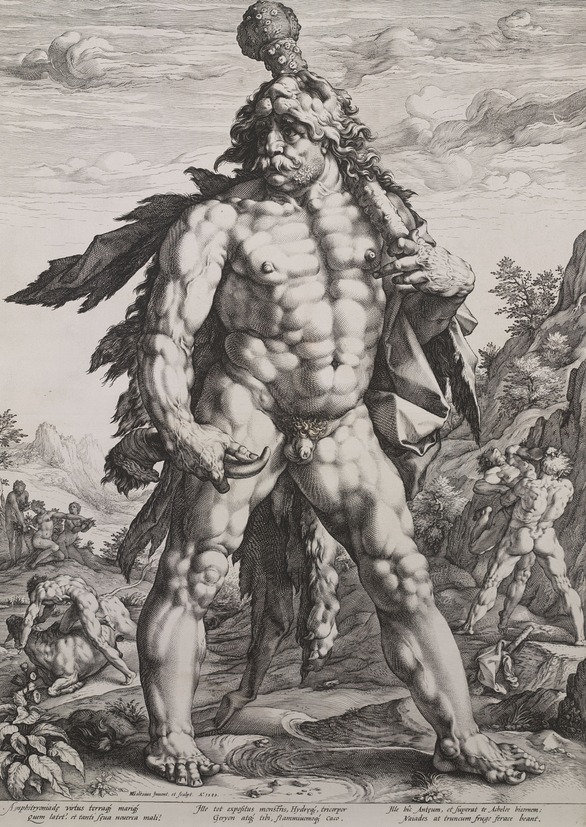 Hendrick Goltzius: The Great Hercules, 1589