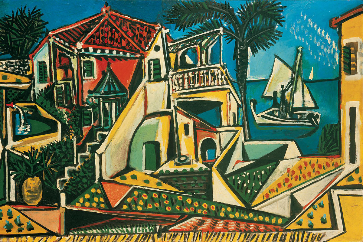 Pablo Picasso | Mediterranean Landscape, 1952 | The ALBERTINA Museum, Vienna – The Batliner Collection © Succession Picasso/ Bildrecht, Wien 2023