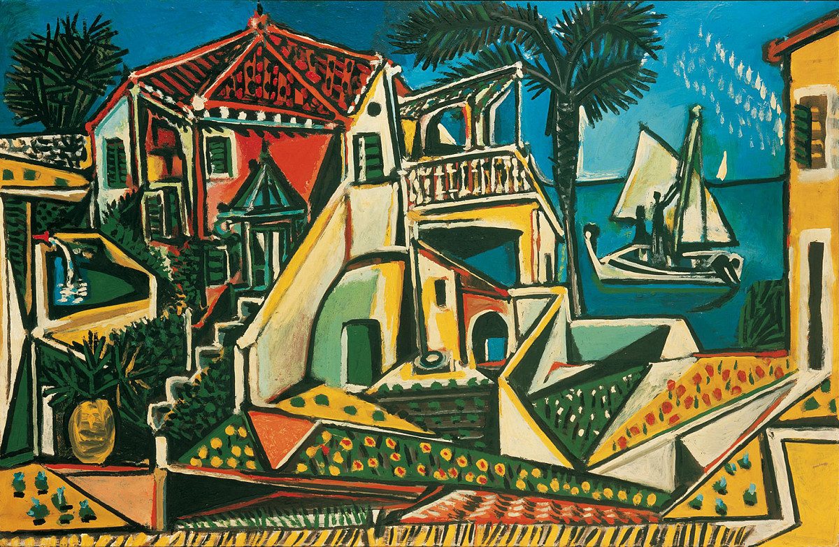 Pablo Picasso: Mediterranean Landscape, 1952