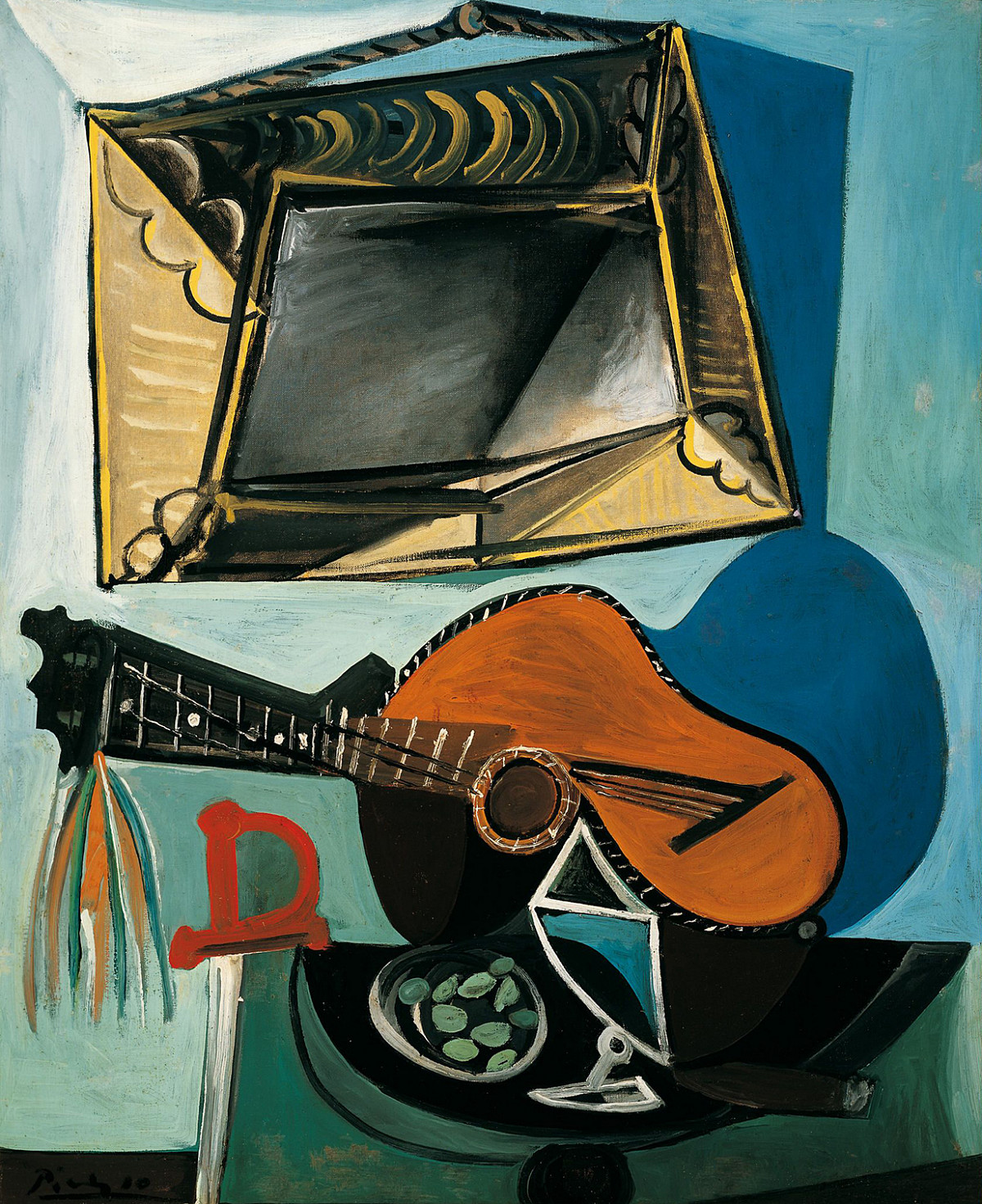 Pablo Picasso: Still Life with Guitar, 1942