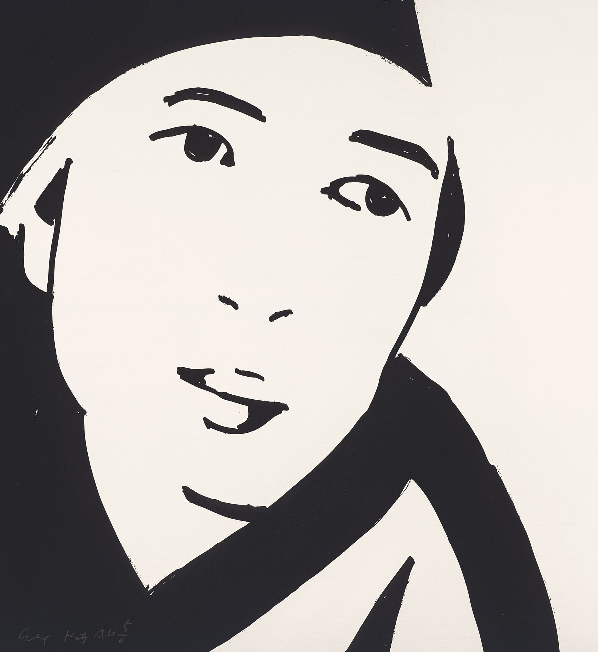 Alex Katz: Beauty 4, 2020