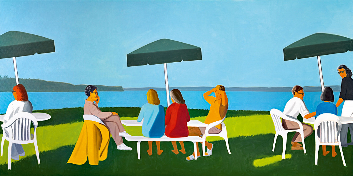 Alex Katz: Beach Stop, 2001