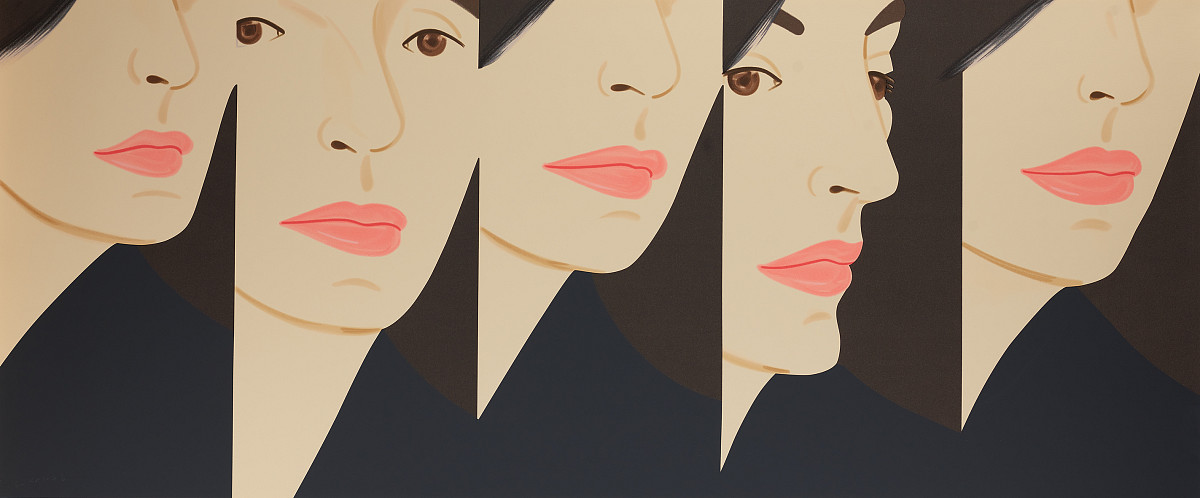 Alex Katz: Vivien X 5, 2018