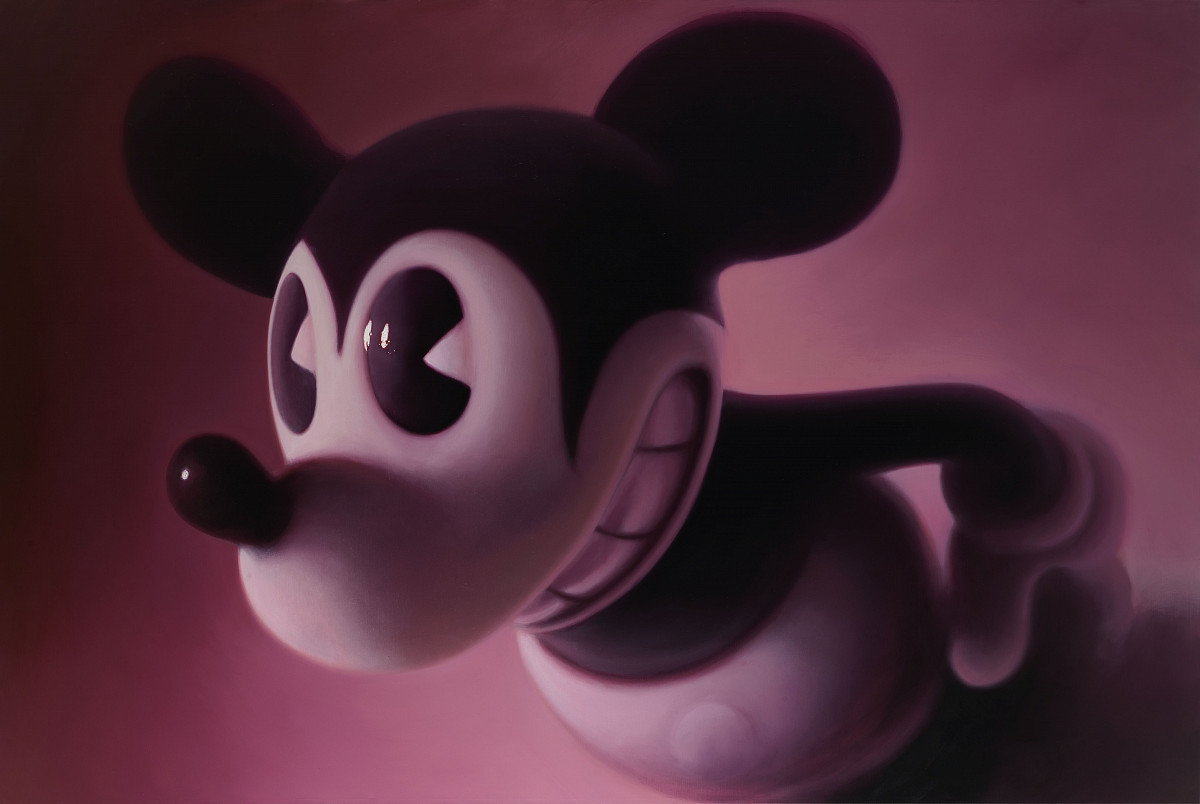 Gottfried Helnwein: Pink Mouse 2, 2016