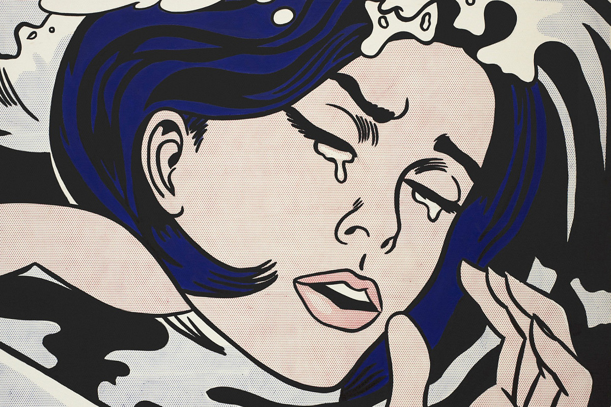 Roy Lichtenstein | Drowning Girl, 1963 | The Museum of Modern Art, New York, Philip Johnson Fund (by exchange) and gift of Mr. and Mrs. Bagley Wright © Estate of Roy Lichtenstein/Bildrecht, Vienna 2024 | Photo: The Museum of Modern Art, New York/Scala, Florence